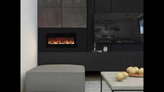 Линейный очаг Royal Flame Galaxy 36: эффекты пламени.