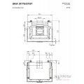 Каминная топка Hoxter UKA 37/75/37/57h Каминная топка Hoxter UKA 37/75/37/57h