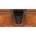 Печь для бани SAWO TOWER TH3-60NS-WL-P (6 кВт, пристенная), выносной пульт (пульт и блок мощности докупаются отдельно) для бани и сауны