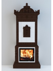 Изразцовый камин Викинг