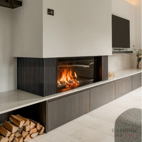 Каминная топка M-Design Luna 1000 H Diamond Plus