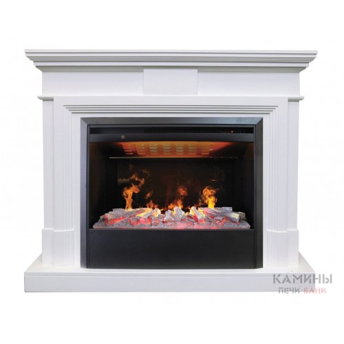 Электрокамин RealFlame Marco 26 WT с Helios 26 3D Электрокамин RealFlame Marco 26 WT с Helios 26 3D