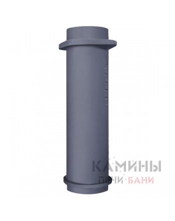 Чугунная НИЖНЯЯ труба для шибера 115/500мм