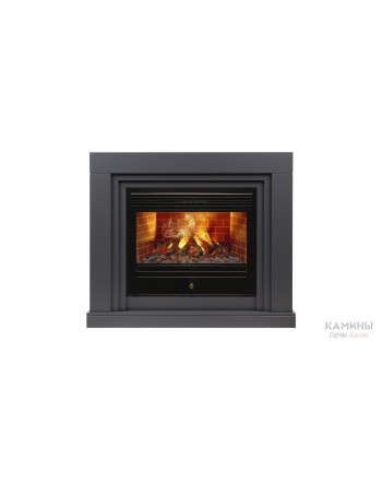 Электрокамин Stanley 26 GR с очагом Novara 26 3D