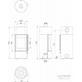 Печь-камин Defro Home Orion 2.0 Печь-камин Defro Home Orion 2.0