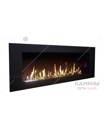 Настенный биокамин / очаг Mercury 900 BLACK (SappFire)