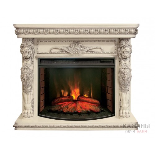 Электрокамин RealFlame Romano 33 WT с FireSpace 33 S IR Электрокамин RealFlame Romano 33 WT с FireSpace 33 S IR