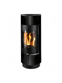 Печь ATIKA, черный/черный, с аккум. камнями (Thorma)