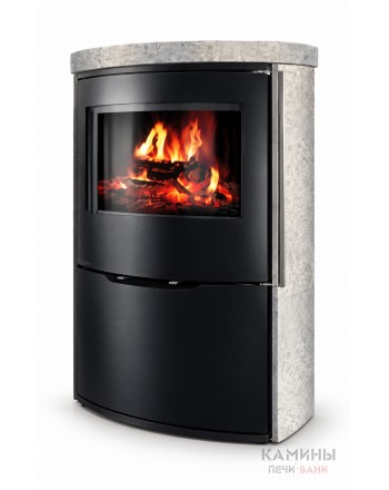Дровяная печь-камин Ember O1 XL Limestone