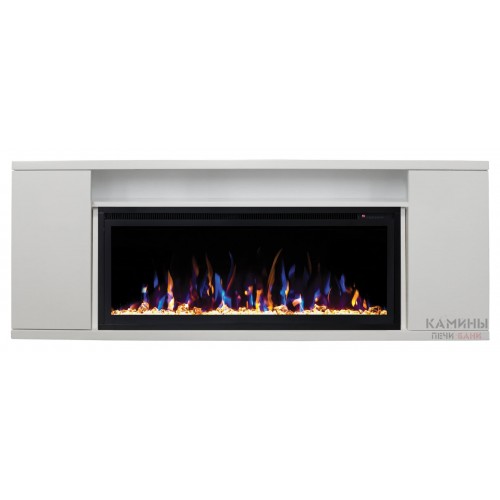 Электрокамин RealFlame BERGEN WT с очагом Saphir 42 Электрокамин RealFlame BERGEN WT с очагом Saphir 42