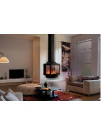 Пристенный камин AVES 32 АСТИ