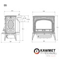 Чугунная печь KAWMET Premium S5 (11,3 кВт) Чугунная печь KAWMET Premium S5 (11,3 кВт)