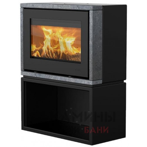 Печь-камин Lotus Style 370 Soapstone