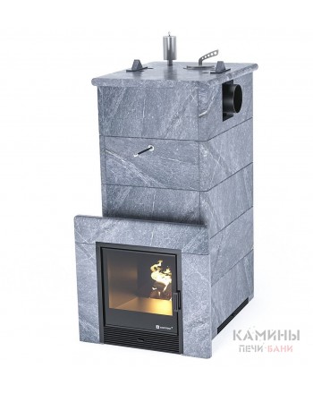 Печь ИзиСтим «ГЕЛЕНДЖИК» В ПОЛНОЦЕННОМ КОЖУХЕ С БОКОВЫМ ПОДКЛЮЧЕНИЕМ