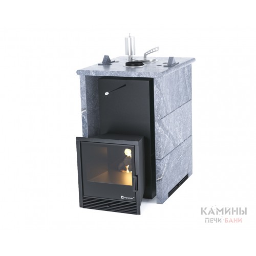 Печь ИзиСтим «АНАПА» В ТРЕХСТОРОННЕМ КОЖУХЕ