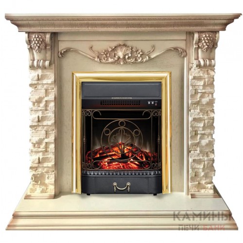 Электрокамин Patricia WT с очагом Majestic Lux BL RC Электрокамин Patricia WT с очагом Majestic Lux BL RC