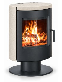 Дровяная печь-камин Ember D16 Limestone