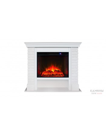 Электрокамин BRIXTON 25'5 WT с очагом Sparta 25,5
