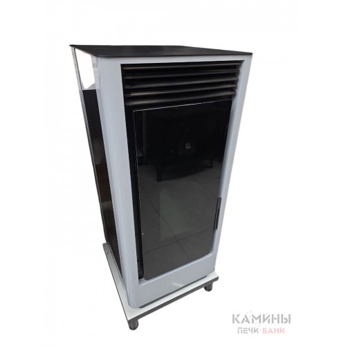 Пеллетный камин Deville VERRE BREVA GRIS Пеллетный камин Deville VERRE BREVA GRIS