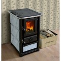 Печь-камин MBS OLYMP PLUS S с плитой в камне Печь-камин MBS OLYMP PLUS S с плитой в камне