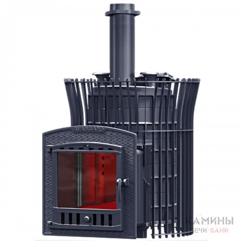 Печь для бани AVANGARD ЗК 25 (П2) Ураган в сетке Тюльпан Печь для бани AVANGARD ЗК 25 (П2) Ураган в сетке Тюльпан