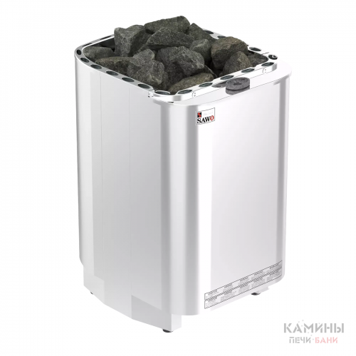 Печь для бани SAWO SAVONIA COMBI SAVC-120NS-Z (12 кВт, с парогенератором,внутри оцинковка, снаружи нержавейка), выносной пульт (пульт и блок мощности докупаются отдельно) для бани и сауны