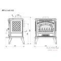 Чугунная печь KAWMET P7 - 9.3 kW EKO Чугунная печь KAWMET P7 - 9.3 kW EKO