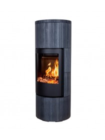 Печь-камин Jydepejsen Troja 44 Dark Sandstone