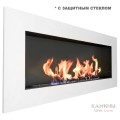 Биокамин Elliot 1500 с белой рамкой (ZeFire) Биокамин Elliot 1500 с белой рамкой (ZeFire)