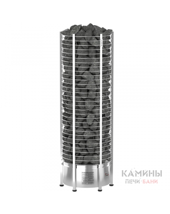 Печь для бани SAWO TOWER вертикальная, круглая, 8 кВт, TH5-80Ni2-P, выносной пульт (встроенный блок мощности, пульт покупается отдельно)