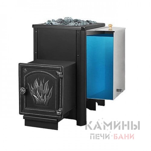 Печь для бани Сенсация АКВА 16 (ДТ-4) из чугуна с баком Печь для бани Сенсация АКВА 16 (ДТ-4) из чугуна с баком