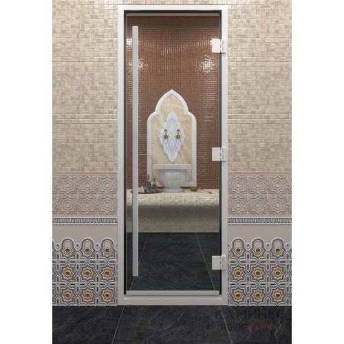 Стеклянная дверь для хамама Doorwood Хамам Престиж Прозрачное Стеклянная дверь для хамама Doorwood Хамам Престиж Прозрачное