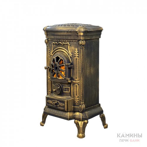  Печь-камин Везувий А-07 "Золото"
