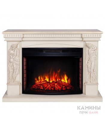 Электрокамин Diva 33 WT с FireSpace 33 SIR