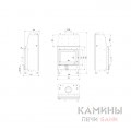 Каминная топка Kratki MBZ/PW/13/W Каминная топка Kratki MBZ/PW/13/W