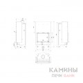 Каминная топка Kratki MBZ/PW/13/G/W Каминная топка Kratki MBZ/PW/13/G/W