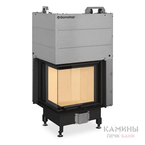 Каминная топка Romotop HEAT R/L 3g L 50.51.40.21 с подъемными дверцами и раздельными стеклами Каминная топка Romotop HEAT R/L 3g L 50.51.40.21 с подъемными дверцами и раздельными стеклами