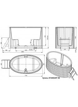 Купель Standart 98