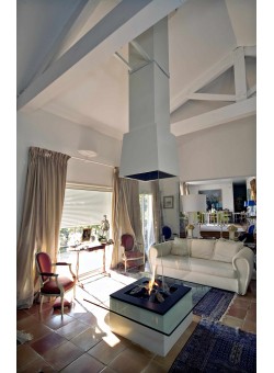 Современный пирамидальный камин CV035 Bloch Design