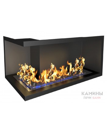 Биокамин Standart для угловой стены 1000 (ZeFire)