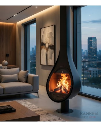 Печь-камин ROCAL Drop (N)