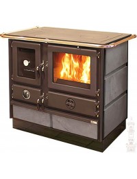 Печь-камин MBS Super Thermo Magnum S (с водяным контуром, с камнем) 