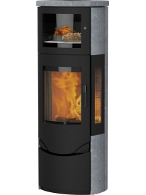 Печь-камин Lotus PRIO 7M - with side glass panel