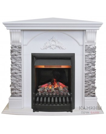 Электрокамин RealFlame Athena Corner GR с Oregan 3D