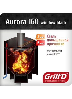 Печь Grill'D Aurora 160 Window