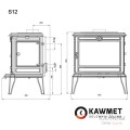 Чугунная печь KAWMET Premium S12 - 12,3 кВт Чугунная печь KAWMET Premium S12 - 12,3 кВт