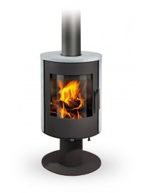 Печь-камин Romotop стальная Evora T02 камень