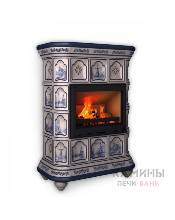 Изразцовый камин Истра пристенный Художественный