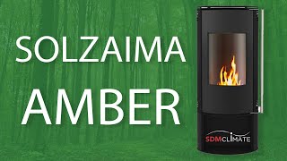 Печь-камин Solzaima Amber - универсальный дизайн и превосходное качество. Тепло за считанные минуты