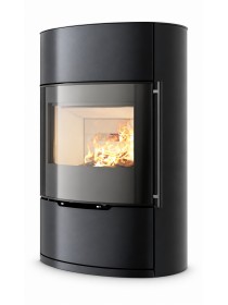 Дровяная печь-камин Ember O2 FG Rounded sides